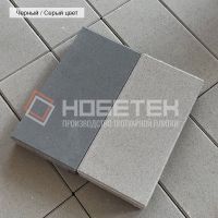 Тротуарная плитка Нобетек Прямоугольник 5П8ф Серая